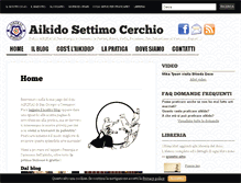 Tablet Screenshot of aikidosangiorgio.com
